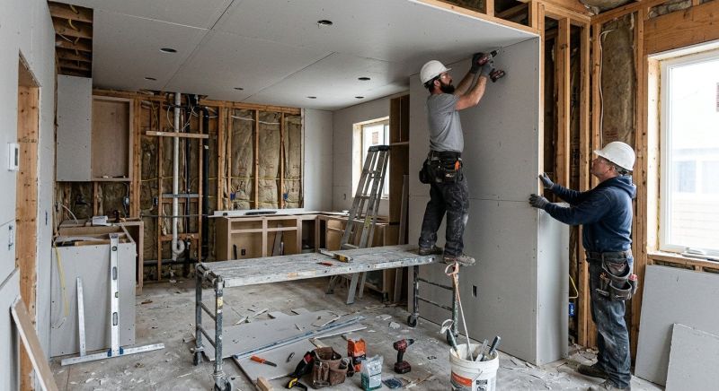 Bathroom Drywalling in Overland Park, KS