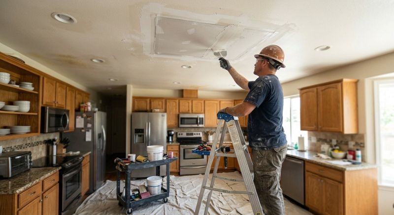 Bedroom Ceiling Repair in Conroe, TX