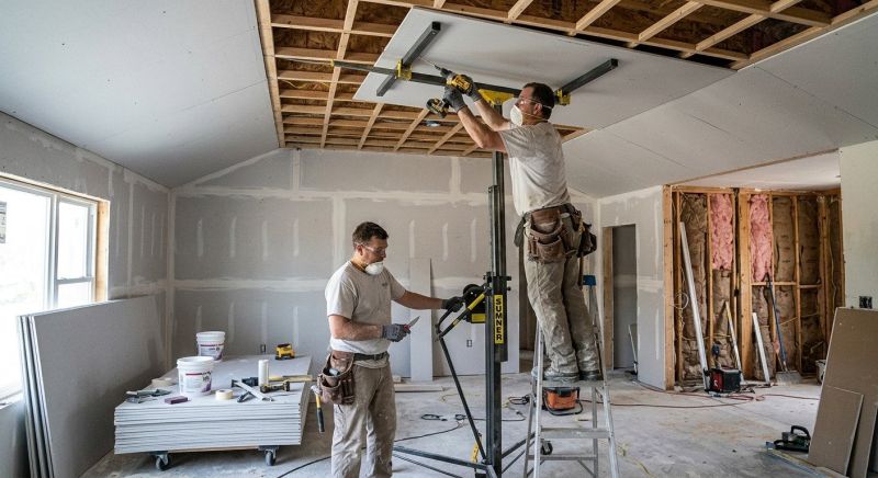Ceiling Drywall Replacement in Denver County, CO