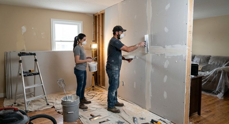 Drywall Finishing Service in Kansas City, MO