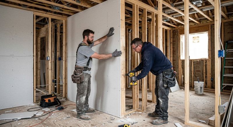 Drywall Hanging in Kansas City, KS