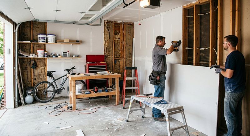 Garage Wallboard Installation in Denver, CO