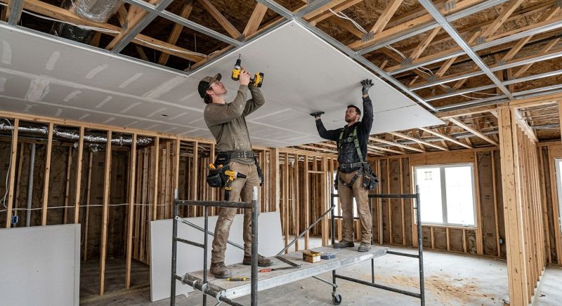 Gypsum Board Installation in Wilmington, NC