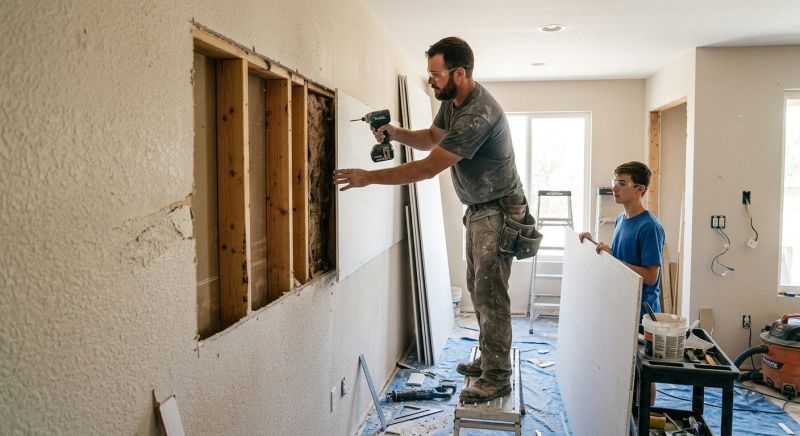 Drywall Replacement in Olathe, KS